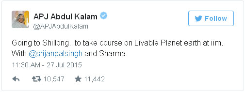 abdul-kalam-last-tweet