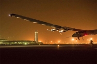 Solar impulse 2 arrived to ahmadabed