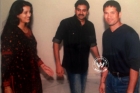 Pawan kalyan met with sachin along with renu desai