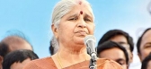 Satyavani speech in kurnool mahila garjana