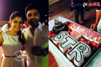 Nayantara celebrates simbu 31st birthday