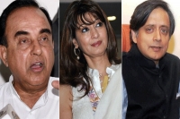 Shashi tharoor knows about sunanda murderer says subramanian swamy