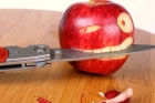 funny apple photo