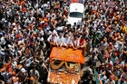 Bjp protest at varanasi