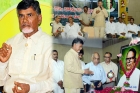 Chandrababu naidu comments on farmers improvement and kl rao