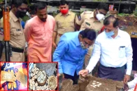 Ancient treasure found at srisailam of andhra pradesh