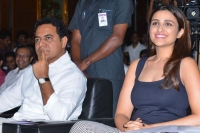 Ktr enjoying for selfies with heroines