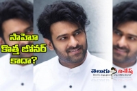 Prabhas clarity on saaho genre