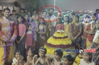 Ram charan upasana bathukamma dance