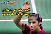 Saina nehwal named integrity ambassador to promote clean sport