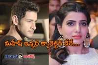 Samantha reveals mahesh secret