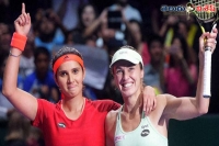 Sania mirza martina hingis notch up record equalling win