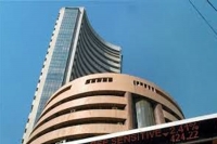 Sensex provisionally ends with gains of 136 points