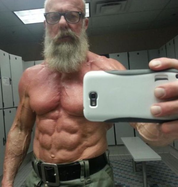 Grandpa is Ripped