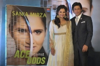 Shah rukh khan launches tennis star sania mirza s autobiography