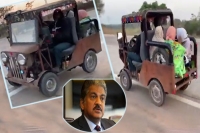 Maharashtra man built a 4 wheeler that impressed anand mahindra