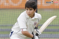 Arjun tendulkar slams 106 off 156 balls in u 16 match