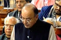 Arun jaitley presents fiscal budget in parliament