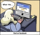 god on facebook