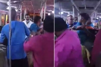 Drunk man claiming to be cop attacks commuters on bus in chennai