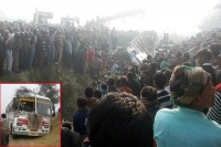 Etah road accident 25 school children killed 30 injured in up