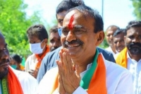 Amid back stabbed by kcr voters of huzurabad rescued me etela rajender