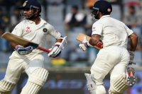 Kotla test day 3 kohli rahane fifties give india big lead