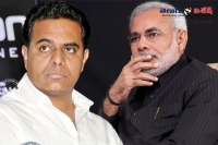 Telangana minister ktr counter on narendra modi tweet