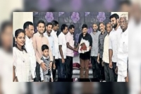 Chiranjeevi invited to uyyalawada smrtivanam by family members