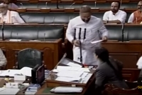 Aimim mp asaduddin owaisi raises jai bheem jai hind slogans in parliament