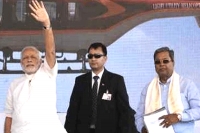 As pm modi begins karnataka campaign siddaramaiahs tweet attack