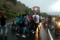 Viral video bikers perform nagin dance on road while grooving to truck s horn