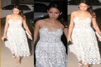 Mira rajput wears naked dress