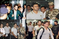 Afridi led pakistan receive warm welcome in kolkata