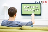 Have to pay tax for watching tv