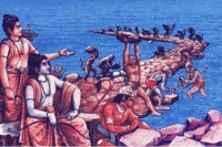 Lord rama stepped sand dunes turn into island at rameshwaram