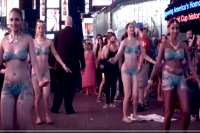 Rebtel desi dancers take over times square