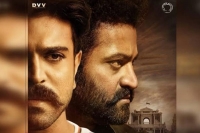 Ss rajamouli reveals rrr glimpse video starring ram charan and jr ntr