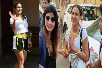 Man tries to kiss sara ali khan s hand actress left shocked