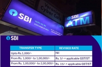 After demonetisation again sbi revised service charges post gst