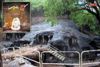 Trimukha durgadevi temple mythological history lord shiva hinduism