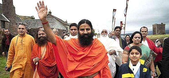 Ramdev baba fire on sonia gandhi