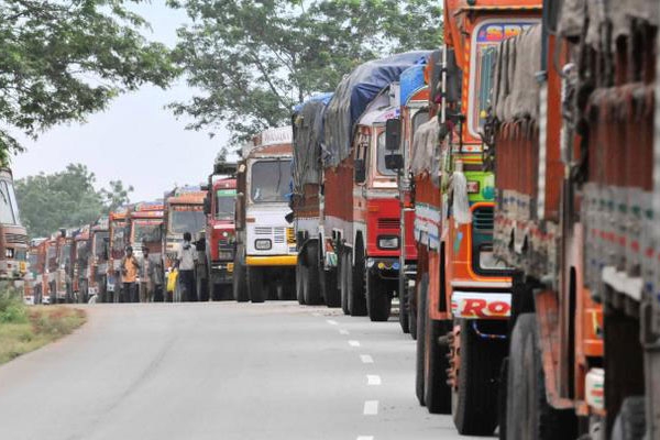 Ration rice lorries seized in nellore district