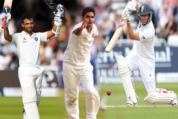 First innings india vs england cricket match in lords ground