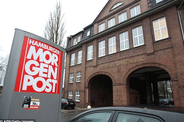 Arson attack at german paper that ran charlie hebdo cartoons police