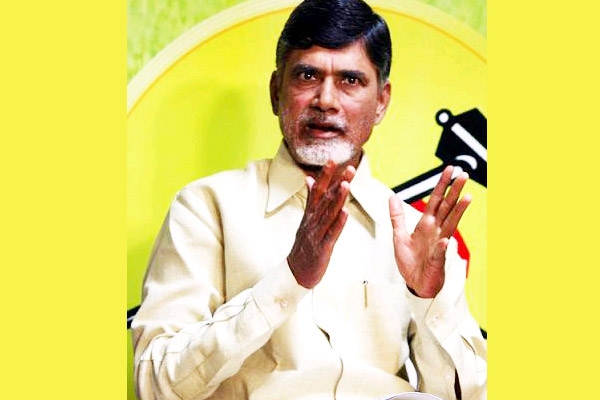 Chandrababu complains of congress conspiracy