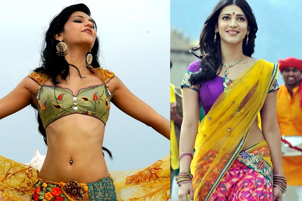 Shruti haasan natural beauty perfect body structure measures