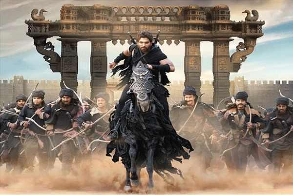 Allu arjun new look from rudrama devi