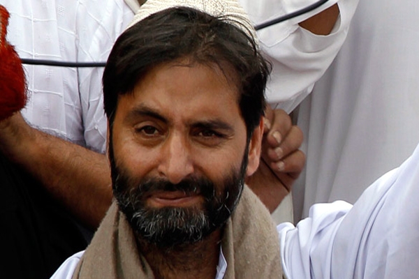 Yasin malik hijacks rescue boat in jammu kashmir