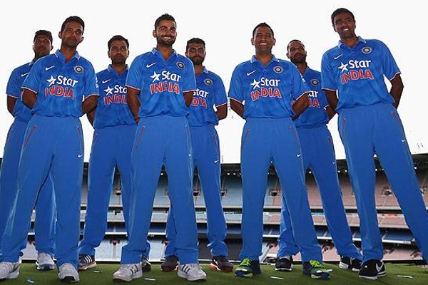 Team india s new odi kit launched